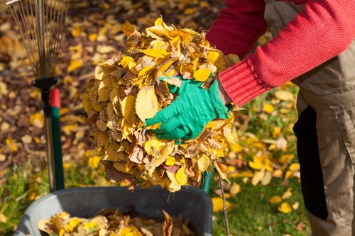 Shadwell community participating in waste recycling