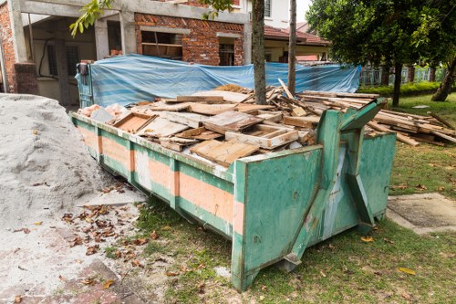 Eco-friendly waste disposal practices with reusable materials