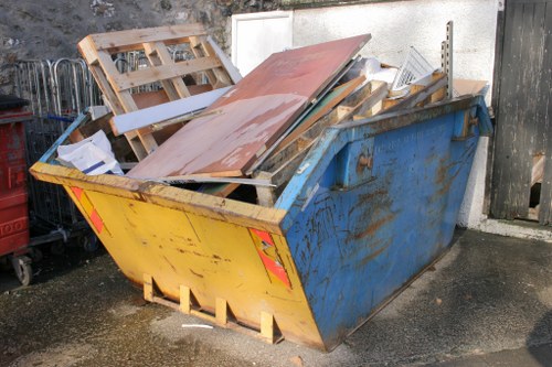 Various sizes of skip containers available for hire