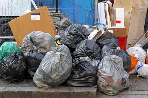 Community recycling initiative in Shadwell
