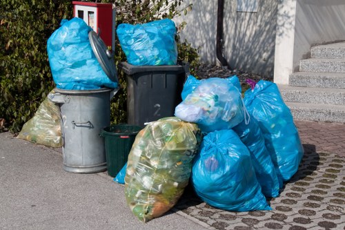 Recycling facilities handling construction waste
